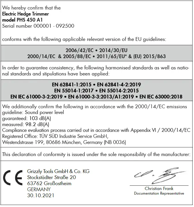 PARKSIDE-PHS-450-A1-Electric-Hedge-Trimmer-FIG-6