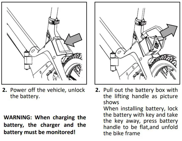 MS ENERGY e-Bike i10 Electric Bike Instruction Manual - UNISTAL & INSTALL BATTERY