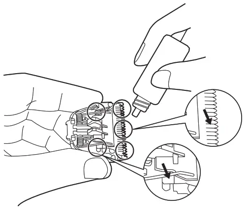 Panasonic ER1421 ER1411 AC Rechargeable Professional Hair Clipper - Fig10