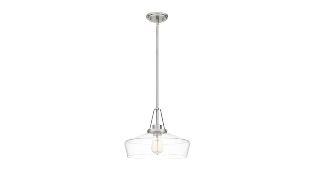Quoizel Qp5584bn Haven 1-light Brushed Nickel Pendant Installation Guide