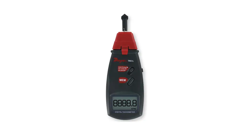 Dwyer Tac-l Series Portable Digital Tachometer Instruction Manual Dwyer Tac-l Series Portable Digital Tachometer Instruction Manual