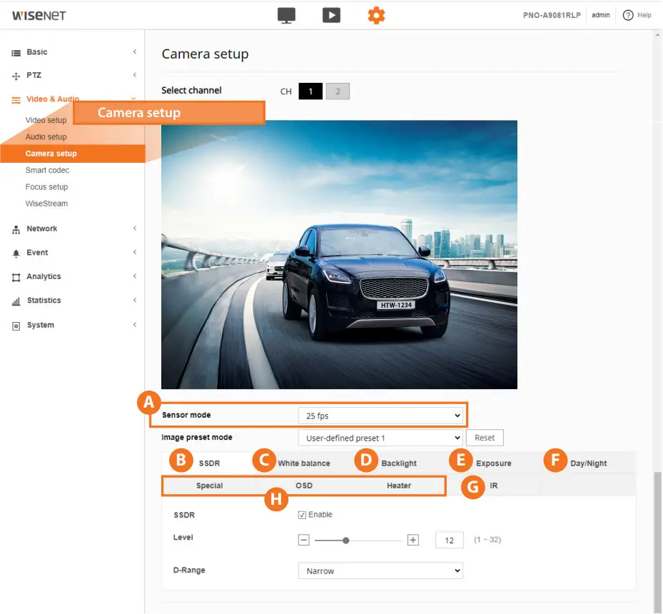 Hanwha Techwin WISENET Road AI LPR ANPR Cameras - Fig 14