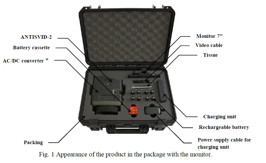 TSM ANTISVID-2 Optic-Electron Device fig (1)