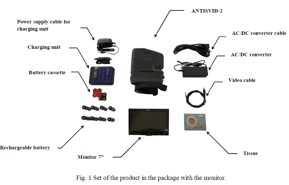 TSM ANTISVID-2 Optic-Electron Device fig (2)