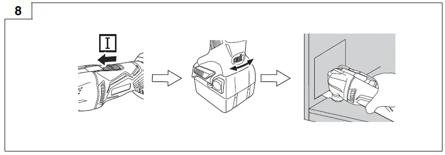 HIKOKI CV 18DBL 18V Electric Multi-function Oscillating Tool fig 17