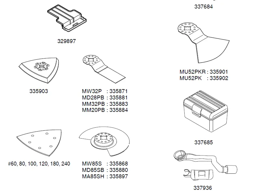 HIKOKI CV 18DBL 18V Electric Multi-function Oscillating Tool fig 21