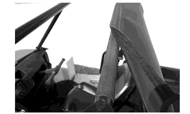 FALCON RIDGE PO-150-RW01 Polaris Ranger 150 Soft Rear Window - Figure 1