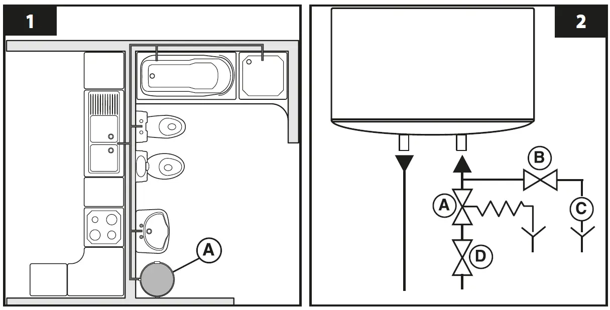 ARISTON 3700542 PRO1 ECO ABS PW 150 V Electric Water Heaters FIG 20