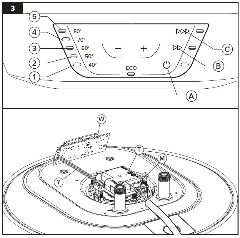 ARISTON 3700542 PRO1 ECO ABS PW 150 V Electric Water Heaters FIG 21
