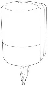 ULINE-H-7544-Tork-Center-Pull-Dispenser