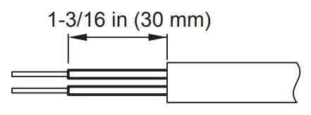 FUJITSU Halcyon BTU Ceiling Cassette Air Handler - Connection cable 1
