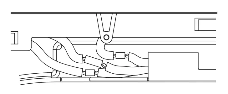 FUJITSU Halcyon BTU Ceiling Cassette Air Handler - Connection cable 13