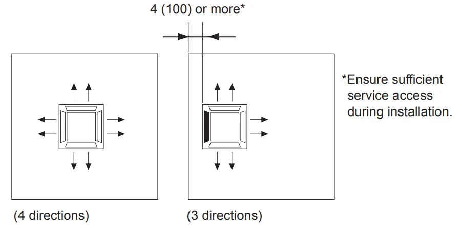 FUJITSU Halcyon BTU Ceiling Cassette Air Handler - Fig 17
