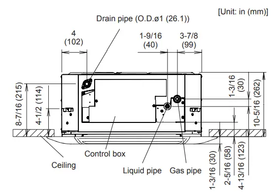FUJITSU Halcyon BTU Ceiling Cassette Air Handler - Fig 19