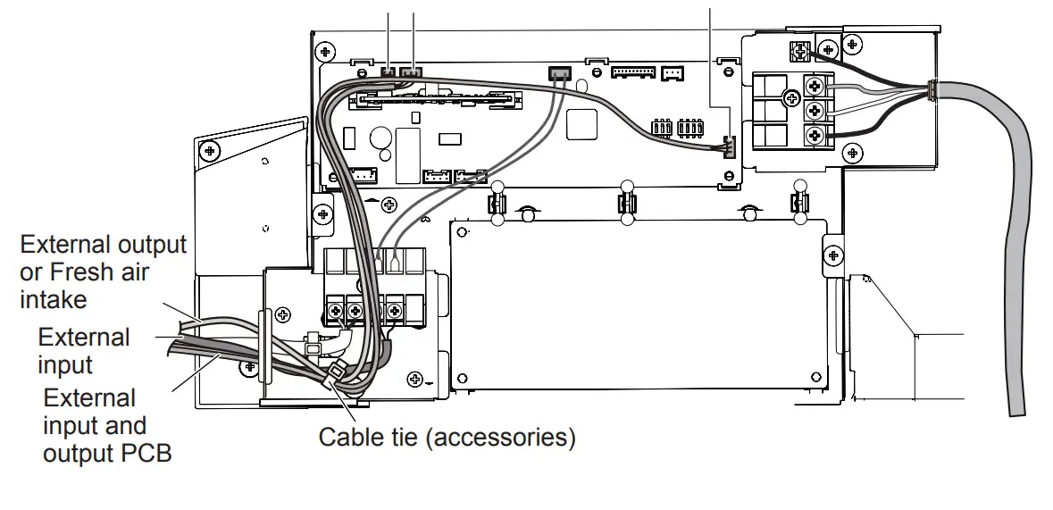 FUJITSU Halcyon BTU Ceiling Cassette Air Handler -Output select 3