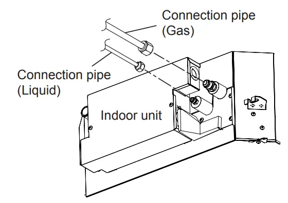 FUJITSU Halcyon BTU Ceiling Cassette Air Handler - drain pipe7