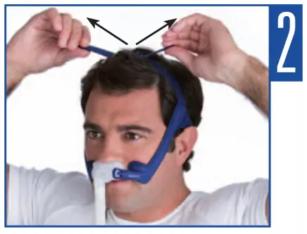 RESMED Swift LT Nasal Pillows System -Fitting Guide 2