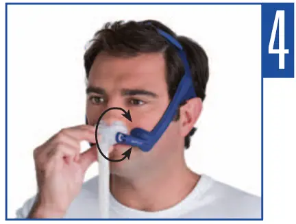 RESMED Swift LT Nasal Pillows System -Fitting Guide 4