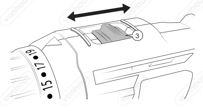 VonHaus 3500166 E-Series 18V Cordless Drill Driver Body - Fig3