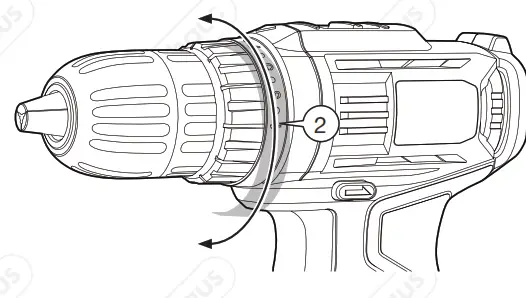 VonHaus 3500166 E-Series 18V Cordless Drill Driver Body - Fig5