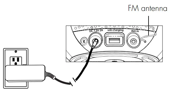 iHome iBT29BC Bluetooth Alarm Clock  (5)