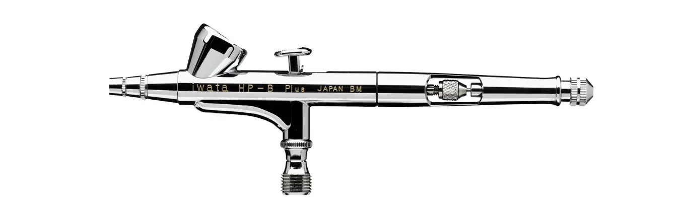 Iwata Hp-b Plus Airbrushpistole High Performance Gravity Feed Dual Action Airbrush Instruction Manual