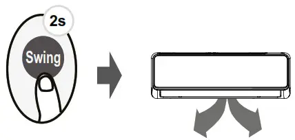 KAISAI Super Slim CASSETTE Air Conditioner - How to Use Advanced Functions 4