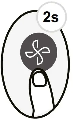 KAISAI Super Slim CASSETTE Air Conditioner - How to Use Advanced Functions 8