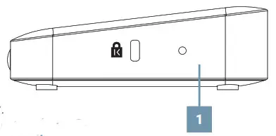 ProXtend USB-C DP1.4 MST Dock - SIDE