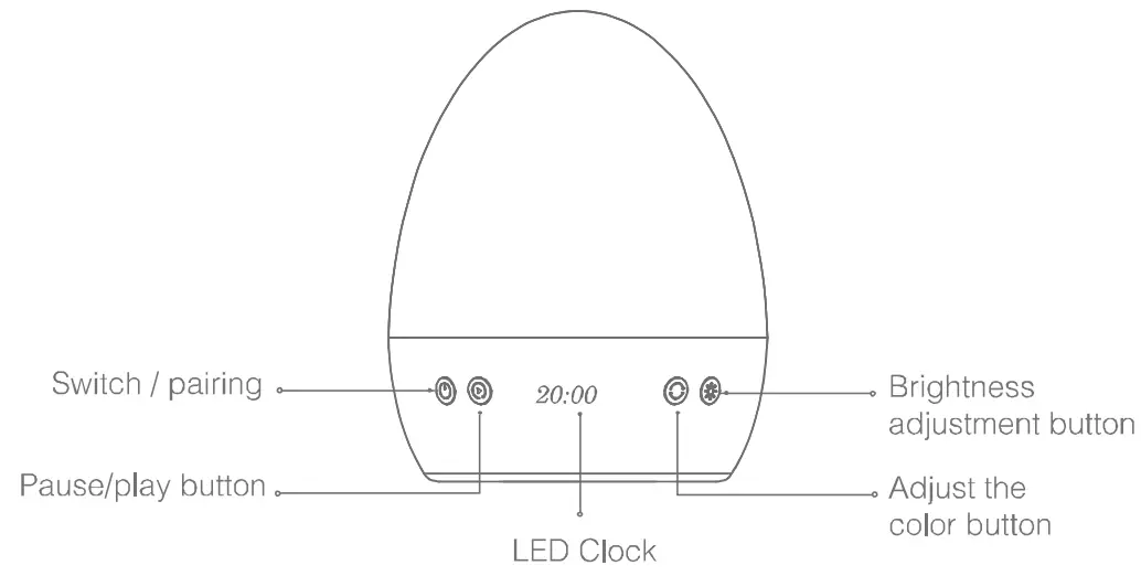 Nite Bird LB2 B Smart Night Light