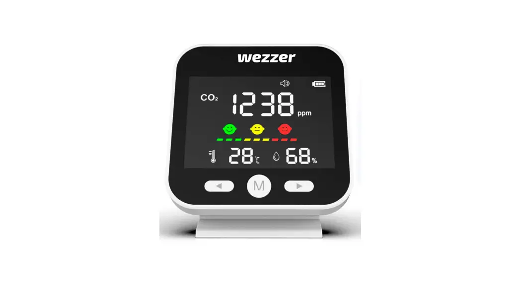Levenhuk Wezzer Air Mc50 Air Quality Monitor User Manual