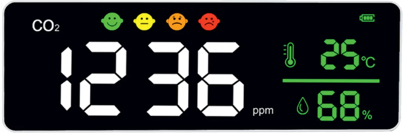 levenhuk Wezzer Air MC50 Air Quality Monitor