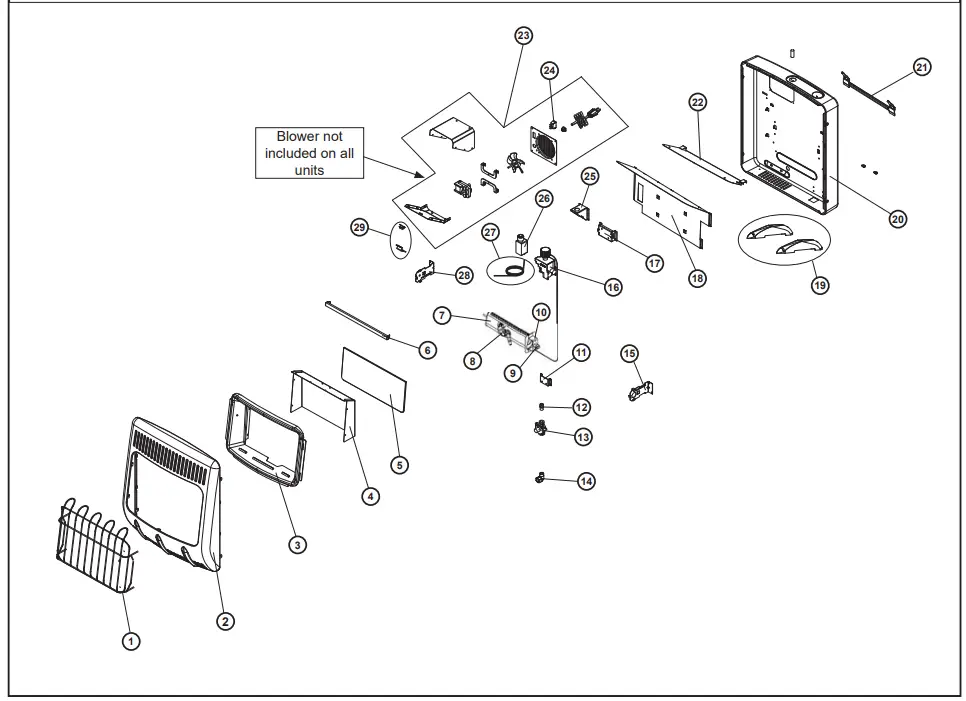 Mr. Heater MHVFBF20LPBT 20K Vent Free Blue Flame Propane Heate-20