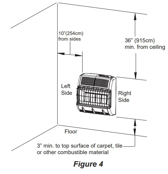 Mr. Heater MHVFBF20LPBT 20K Vent Free Blue Flame Propane Heate-3