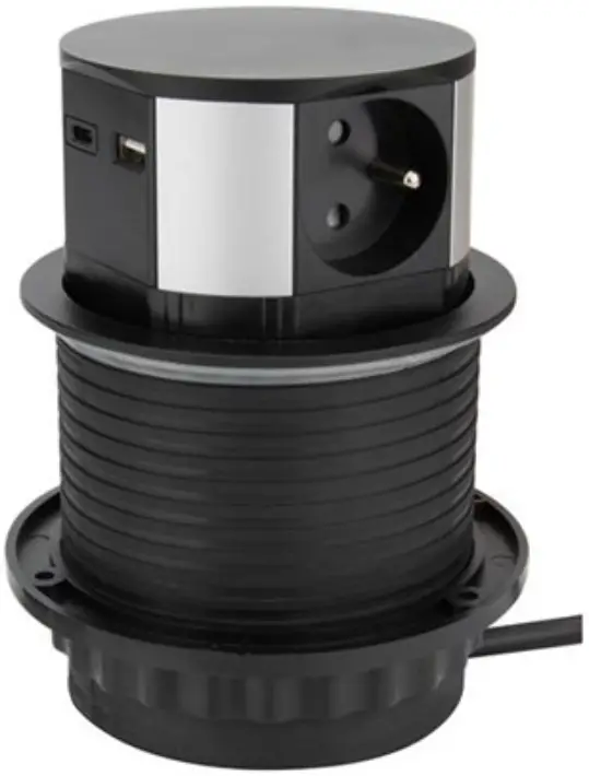 SOLIGHT PP100USBC Socket block