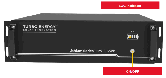TURBO ENERGY SOLAR INNOVATION Lithium Series Slim 48V 5.1kWh - fig 1