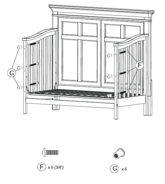 evolur-Signature-Provence-5-in-1-Convertible-Crib-FIG-10