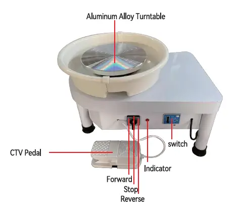 VEVOR-GCJX-Series-Pottery-Wheel-Machine-fig-5