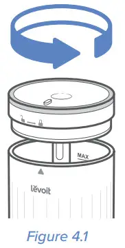levoit Classic 150-RWH Mini Ultrasonic - Figure 4.1