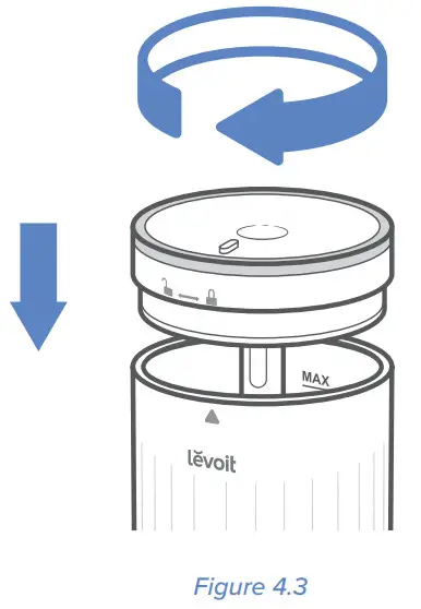 levoit Classic 150-RWH Mini Ultrasonic - Figure 4.3