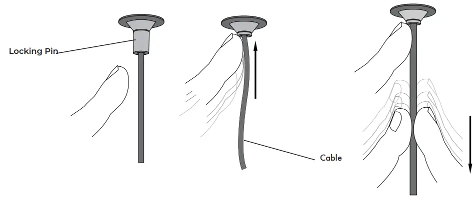VONN VAC3315 5-Light Integrated LED Black Chandelier Lighting Fixture - fig 5