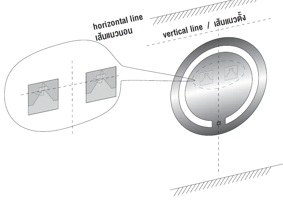 Kassa KS-K401 LED Round Mirror 5