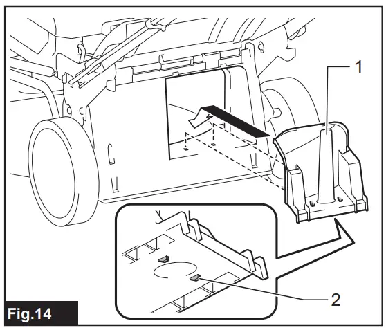 makita LM001G and PDC1200 Cordless Lawn Mower - Figure 13