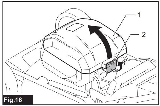 makita LM001G and PDC1200 Cordless Lawn Mower - Figure 17