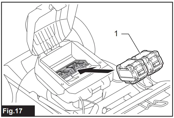 makita LM001G and PDC1200 Cordless Lawn Mower - Figure 17