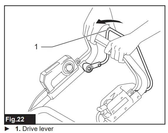 makita LM001G and PDC1200 Cordless Lawn Mower - Figure 24