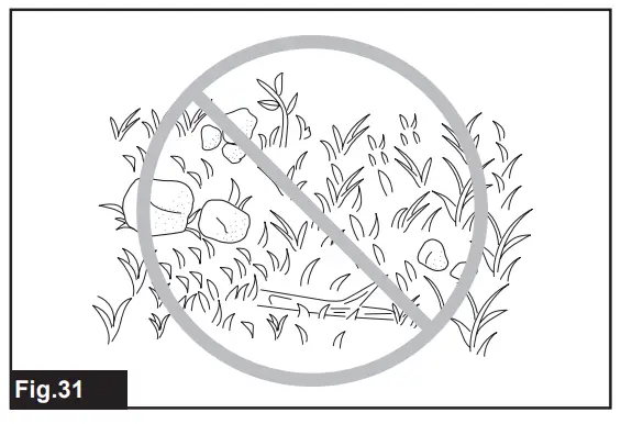 makita LM001G and PDC1200 Cordless Lawn Mower - Figure 32