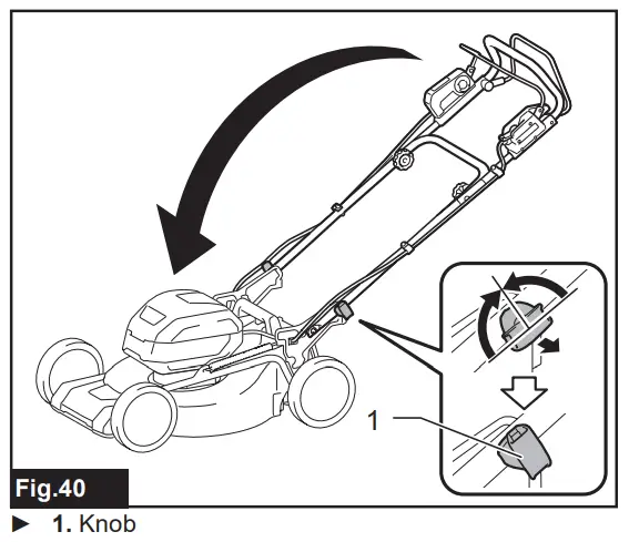 makita LM001G and PDC1200 Cordless Lawn Mower - Figure 43