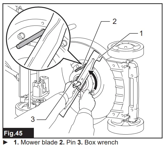makita LM001G and PDC1200 Cordless Lawn Mower - Figure 47