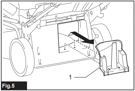 makita LM001G and PDC1200 Cordless Lawn Mower - Figure 3